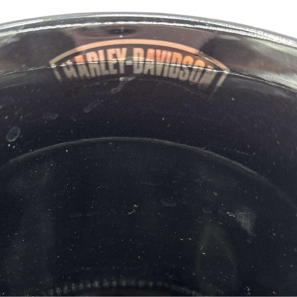 Harley Davidson Viking Raised 3D Heart & Dagger  Black Coffee Mug Cup - Picture 3 of 6